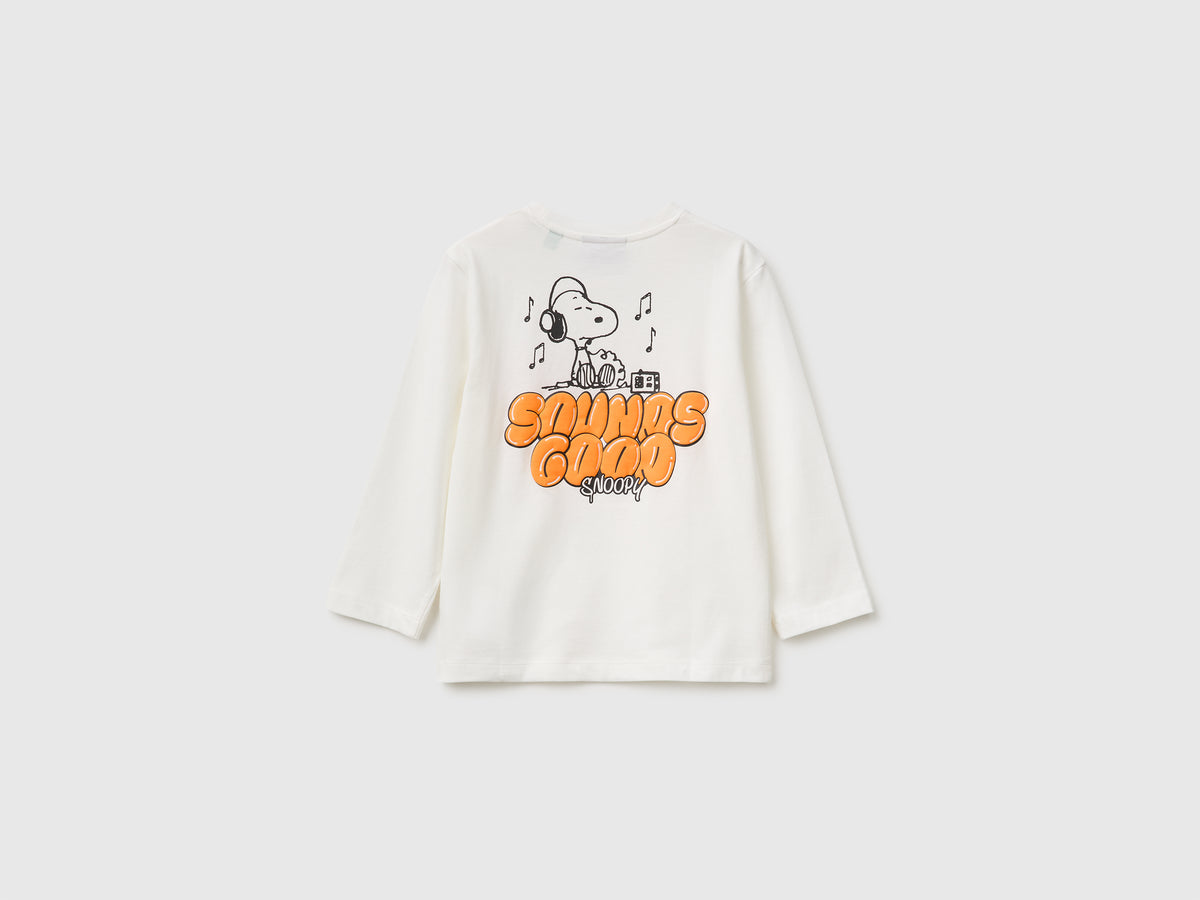 T-shirt com estampa efeito de relevo ©Peanuts - ucb_image_BS