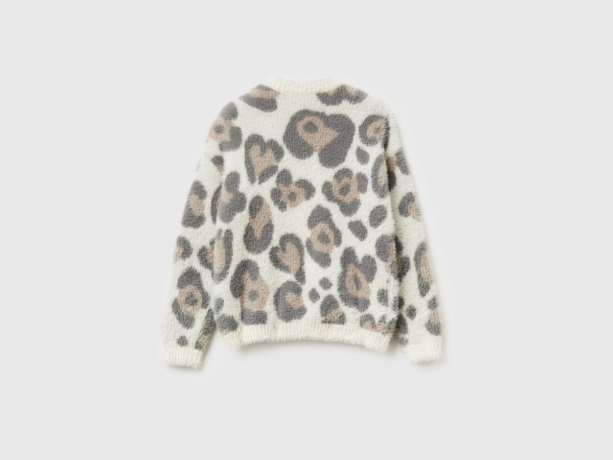 Camisola animalier em fio felpudo - ucb_image_BS