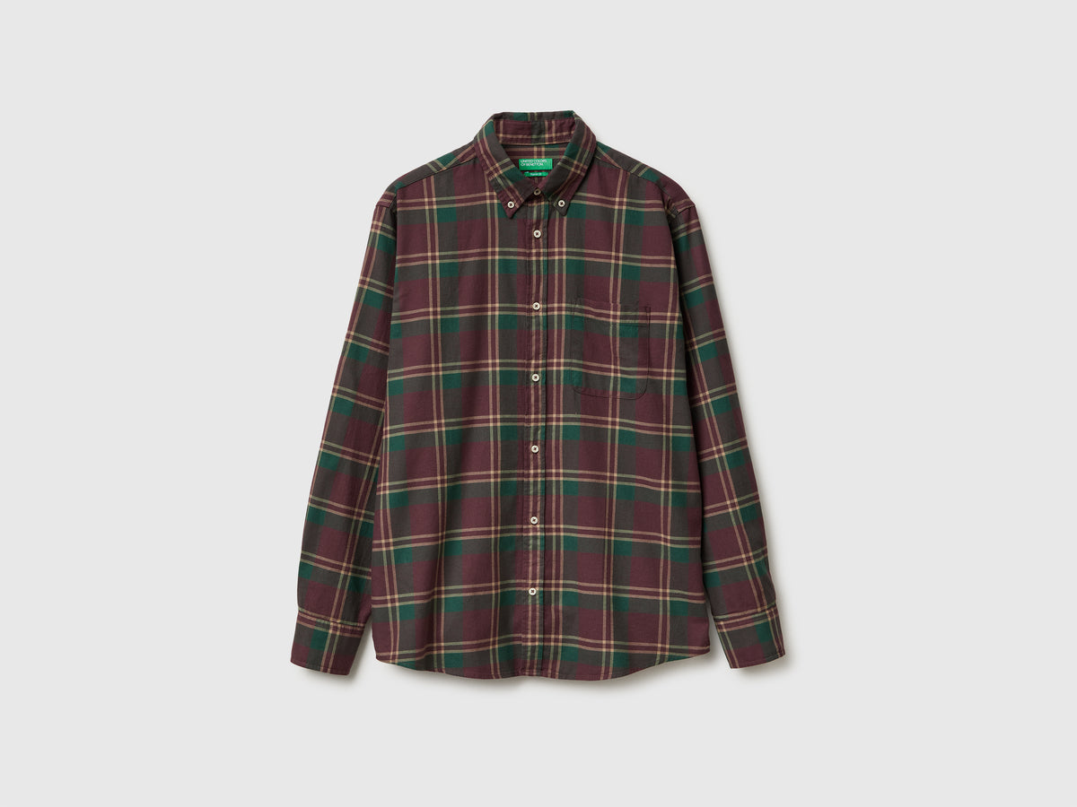 Camisa button down em flanela - ucb_image_FS