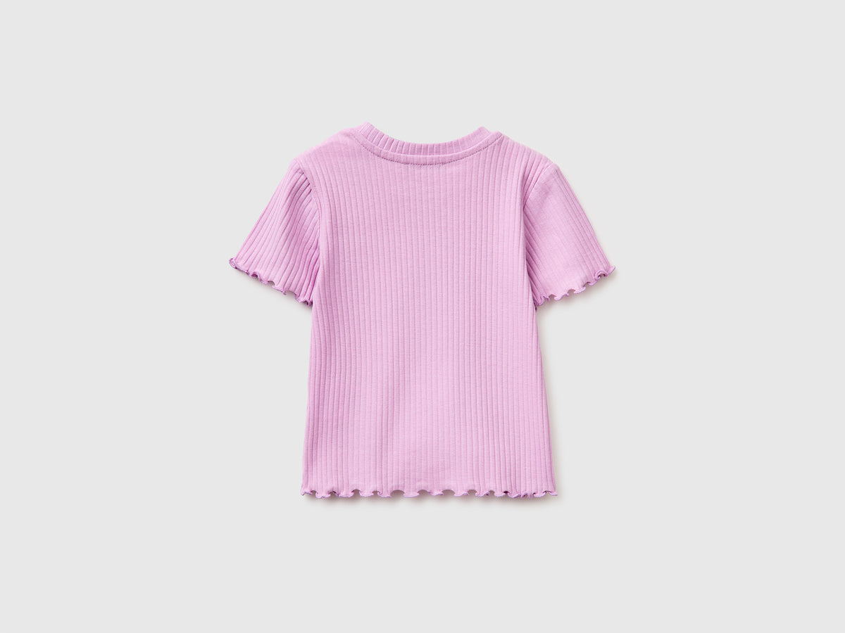 Stretch ribbed t-shirt - ucb_image_BS