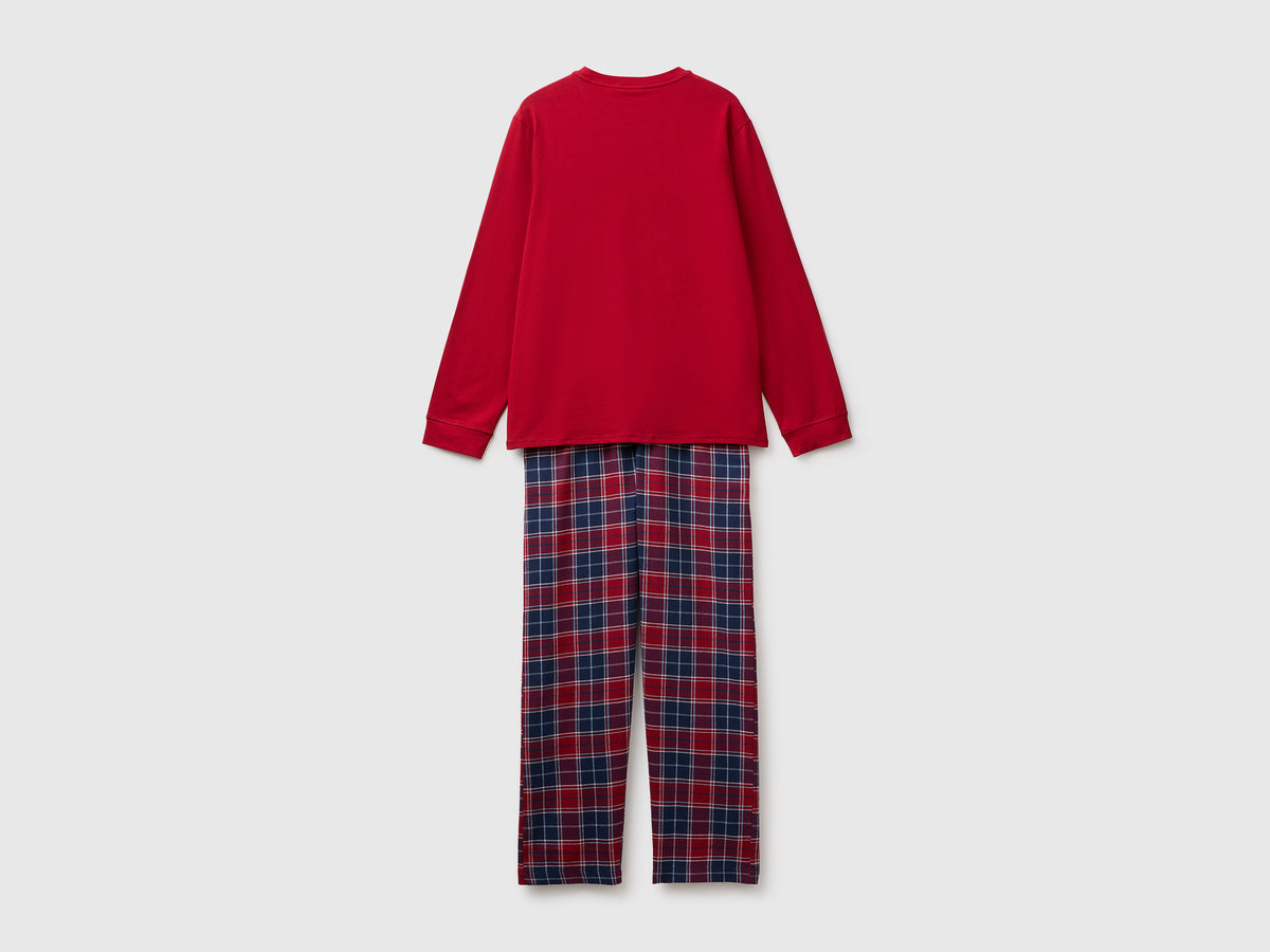 Pijama com calças aos quadrados - ucb_image_BS