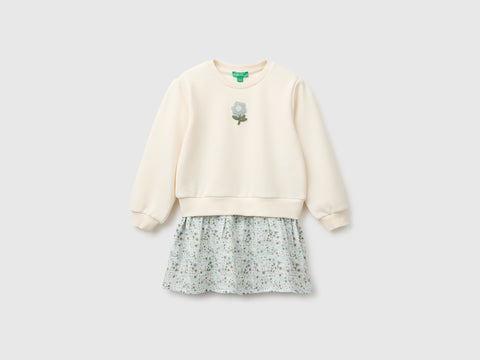 Vestido com saia às flores - ucb_image_FS