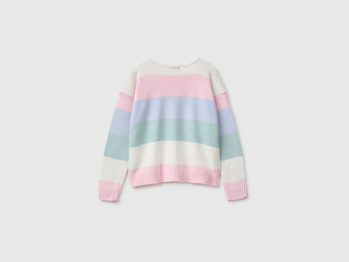 Camisola boxy fit às riscas - ucb_image_BS