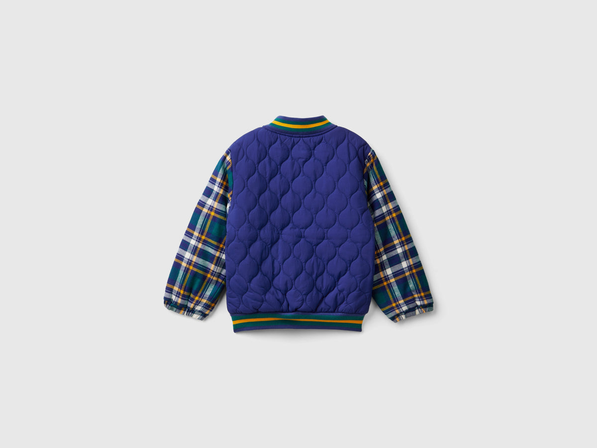 Bomber com manga tartan - ucb_image_BS