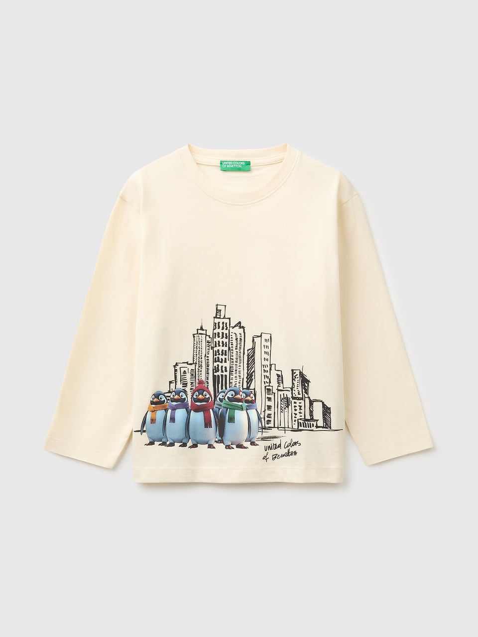 T-shirt com estampa à frente e atrás - ucb_image_FS