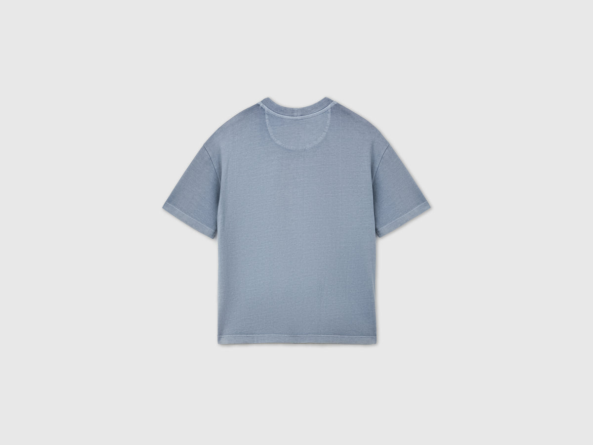 T-shirt lavagem vintage com estampa western - ucb_image_BS