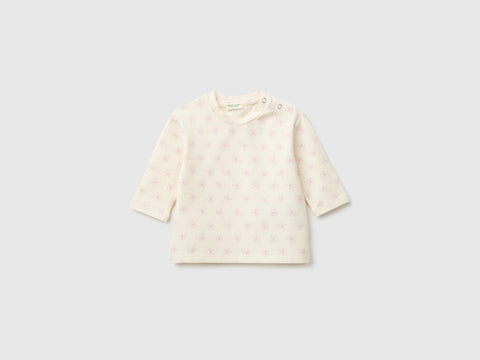 T-shirt com estampa de laços em algodão stretch - ucb_image_FS