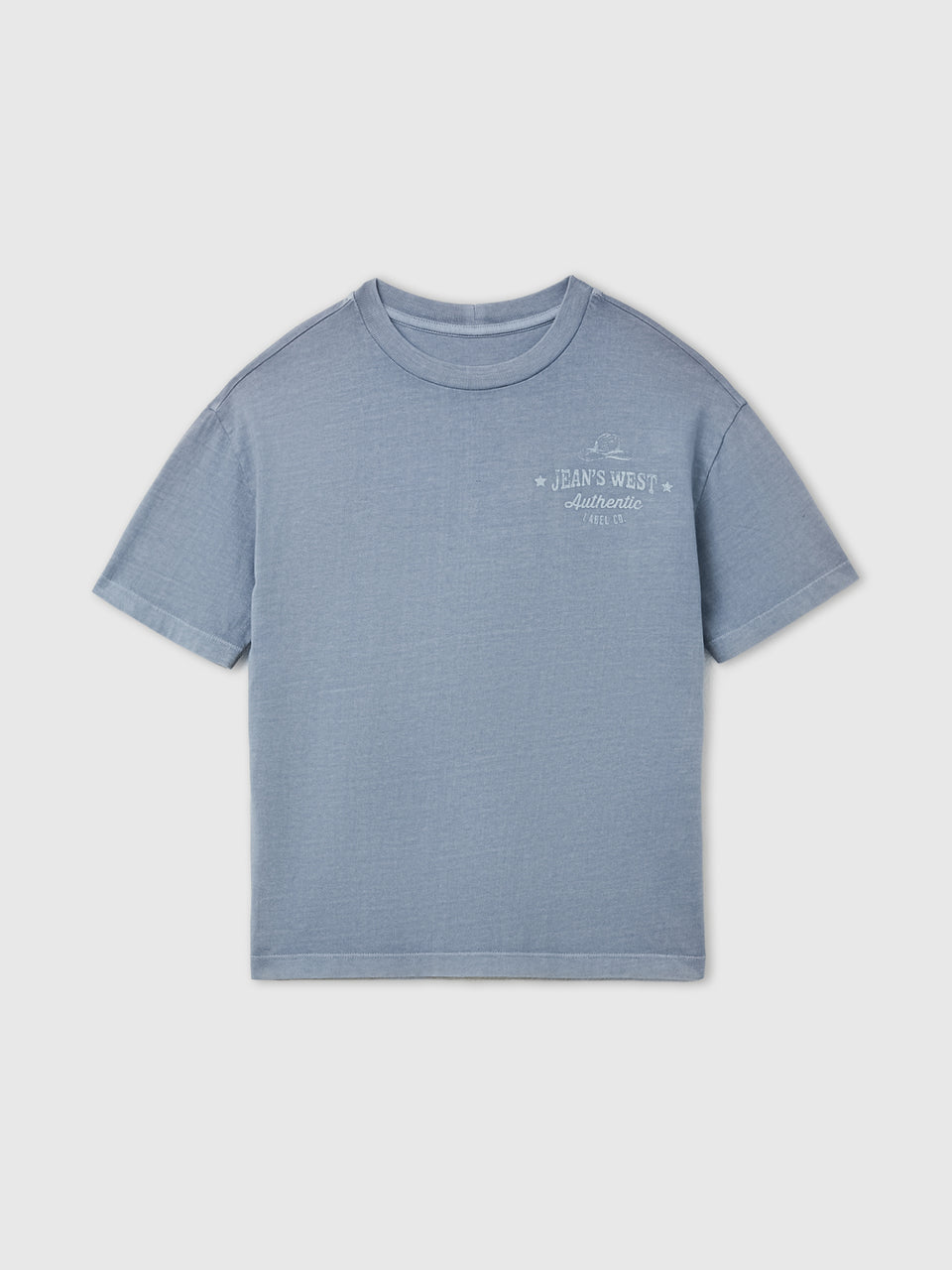 T-shirt lavagem vintage com estampa western - ucb_image_FS