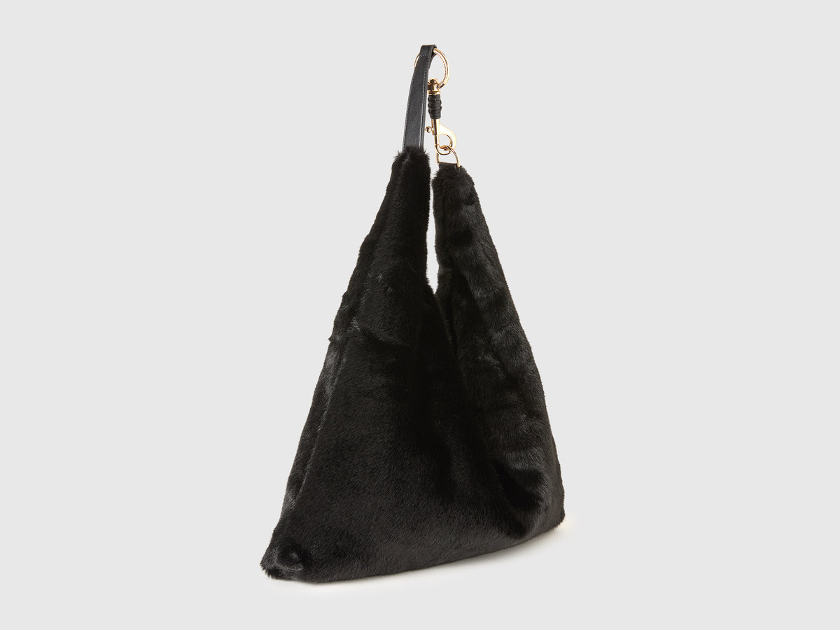 Bolsa hobo em pelo sintético - ucb_image_BS
