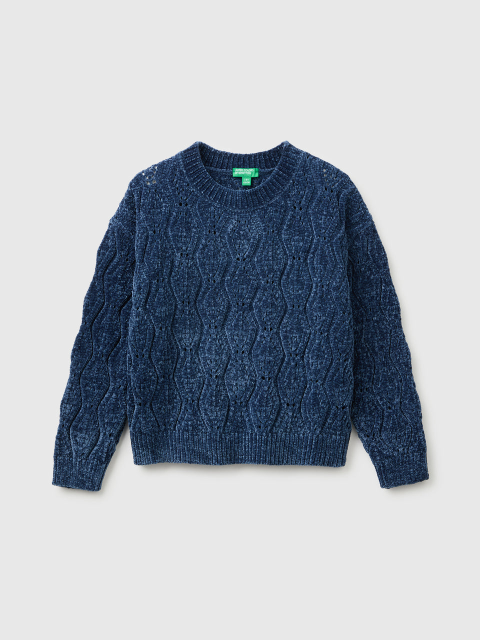 Camisola de gola redonda em chenille - ucb_image_FS