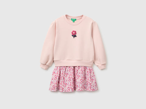 Vestido com saia às flores - ucb_image_FS