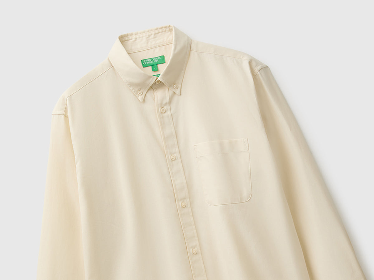 Camisa button down em flanela 100% algodão orgânico - ucb_image_FY