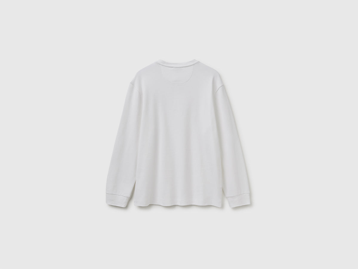 T-shirt de gola henley confortável - ucb_image_BS