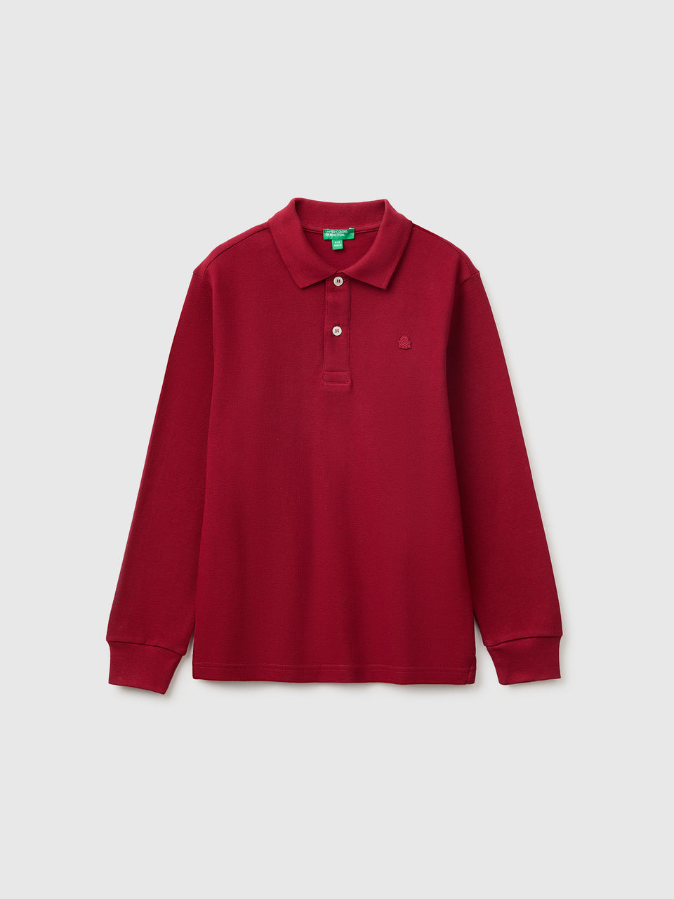 Polo de manga comprida em algodão orgânico - ucb_image_FS
