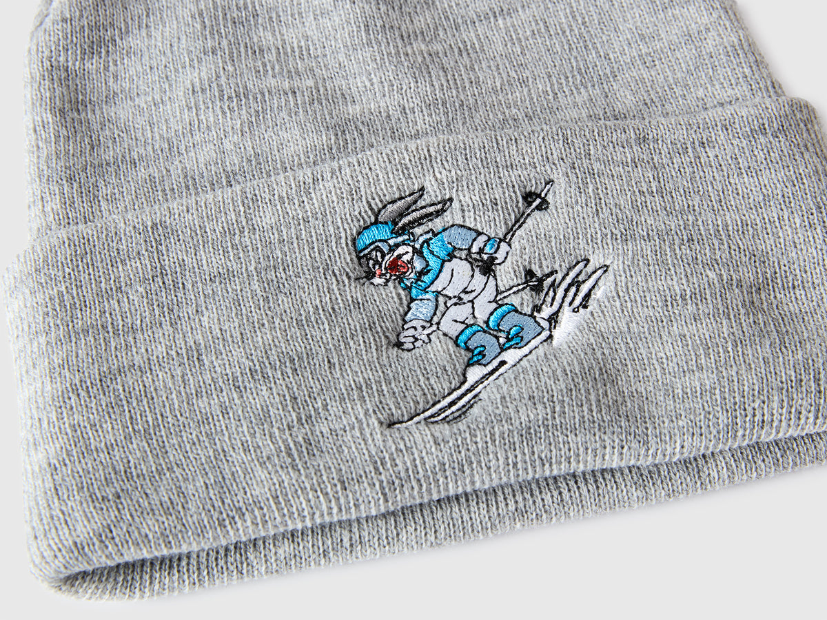 Looney Tunes x Olympic Collection gray beanie - ucb_image_DS1