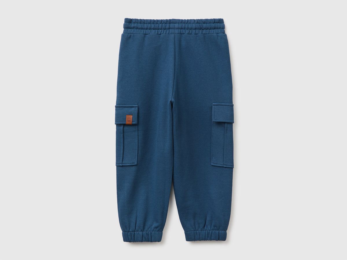 Calças em felpo com bolsos grandes - ucb_image_BS