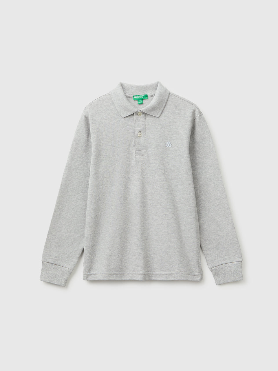 Polo de manga comprida em algodão orgânico - ucb_image_FS