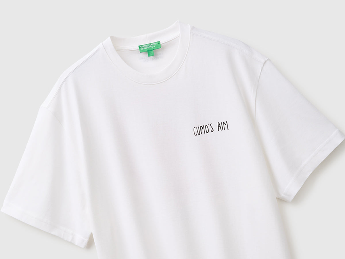 T-shirt relaxed fit com estampa - ucb_image_FY