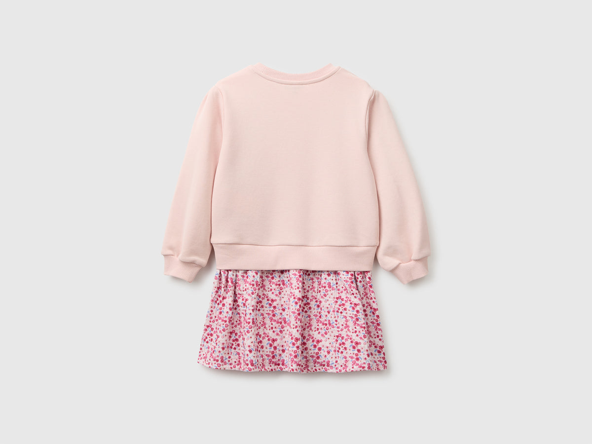 Vestido com saia às flores - ucb_image_BS