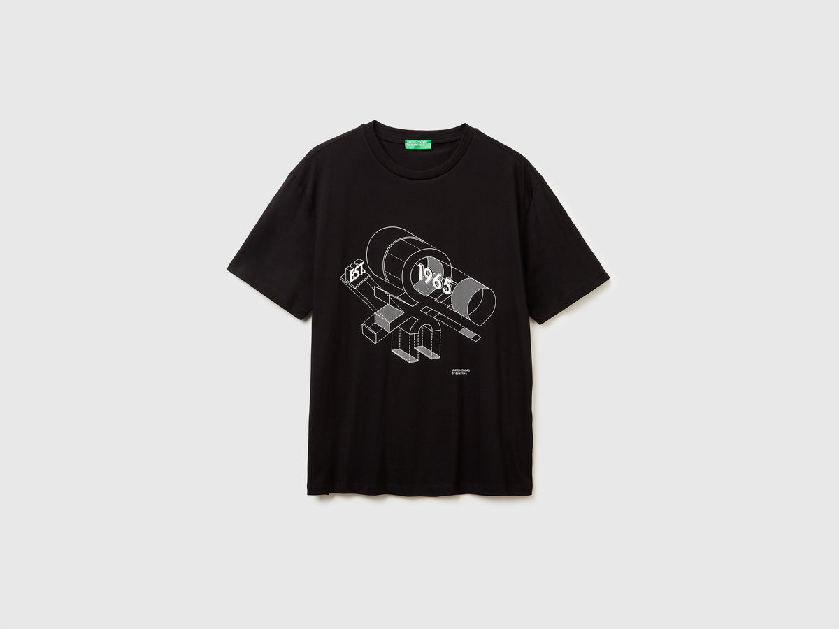 T-shirt em algodão com logótipo - ucb_image_FS