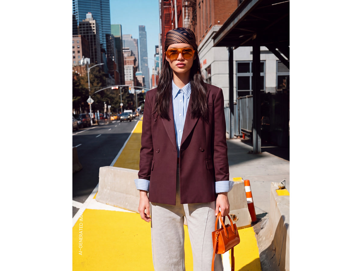Double-breasted blazer