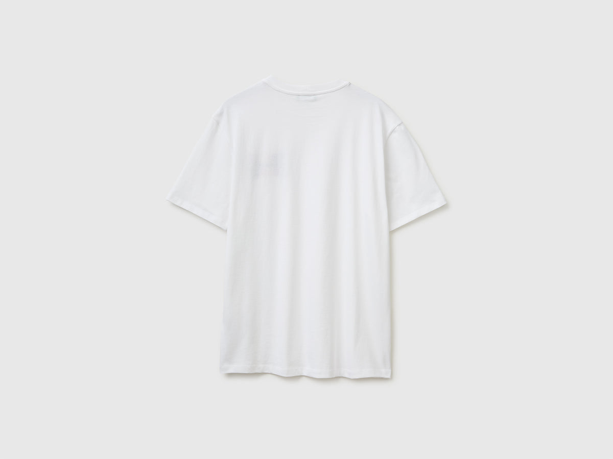 Melange T-shirt with logo - ucb_image_BS