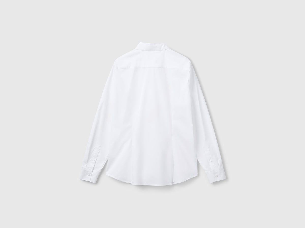 Camisa em mistura de algodão stretch - ucb_image_BS