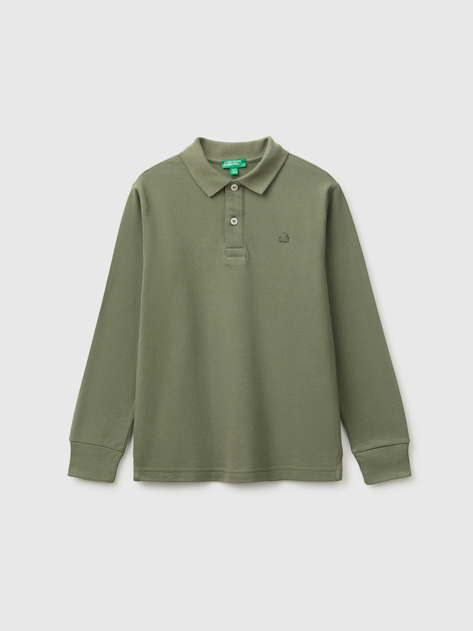 Polo de manga comprida em algodão orgânico - ucb_image_FS