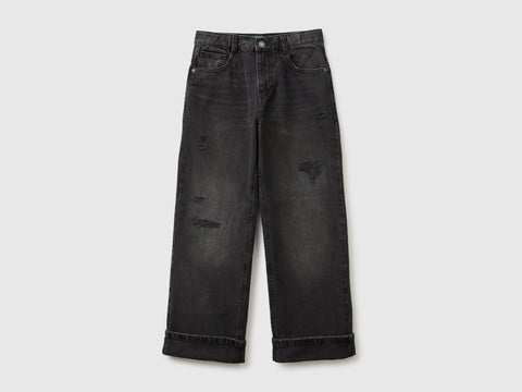 Jeans straight fit com rasgos - ucb_image_FS