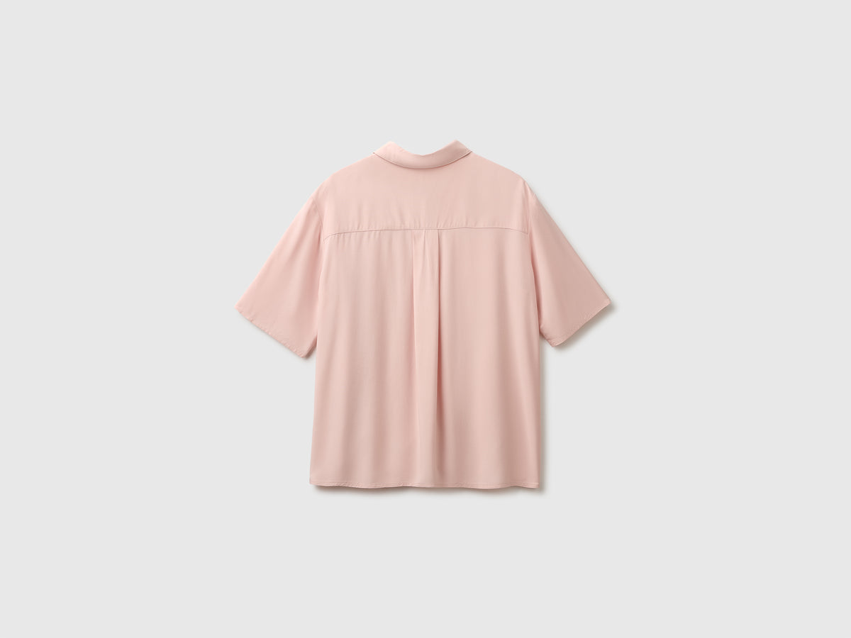 Camisa de manga 3/4 em viscose - ucb_image_BS