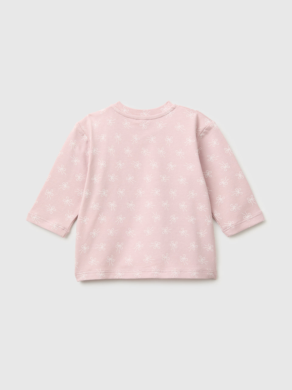 T-shirt com estampa de laços em algodão stretch - ucb_image_BS