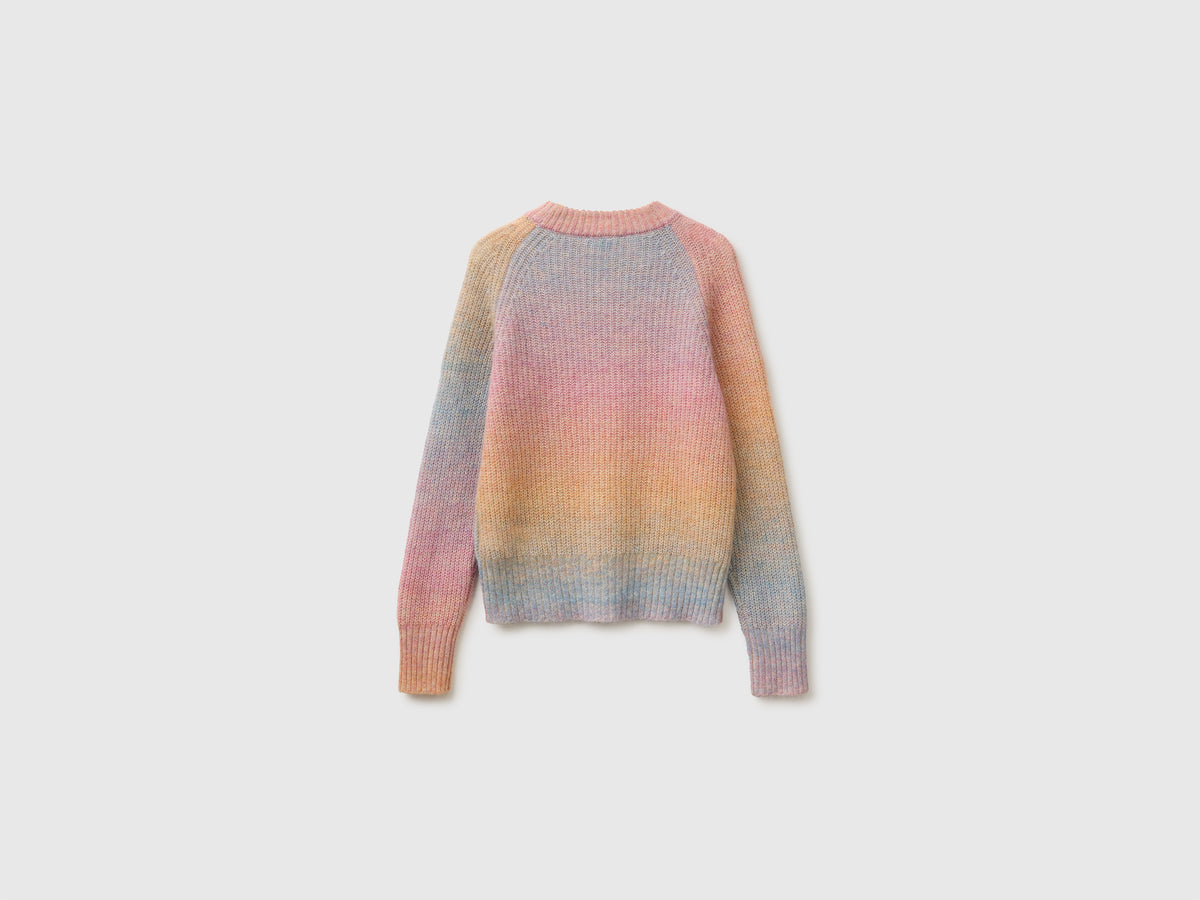 Camisola multicolor em mistura de lã e alpaca - ucb_image_BS