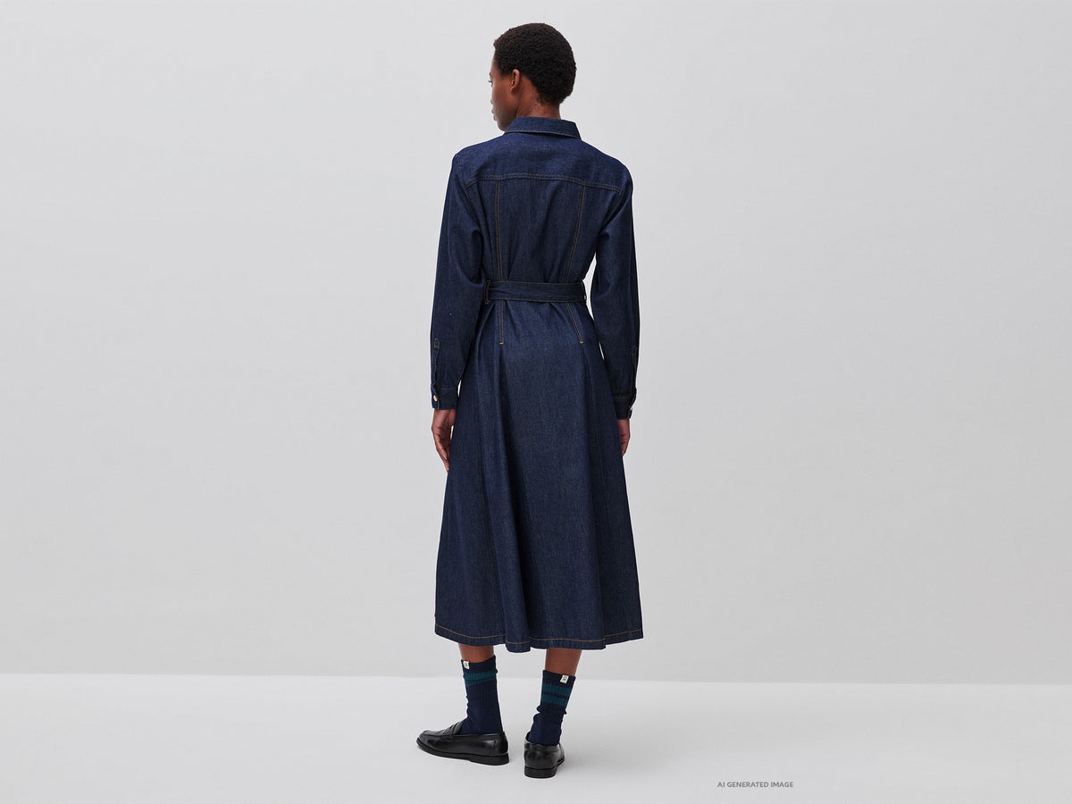 Vestido de jeans com cinto - ucb_image_B