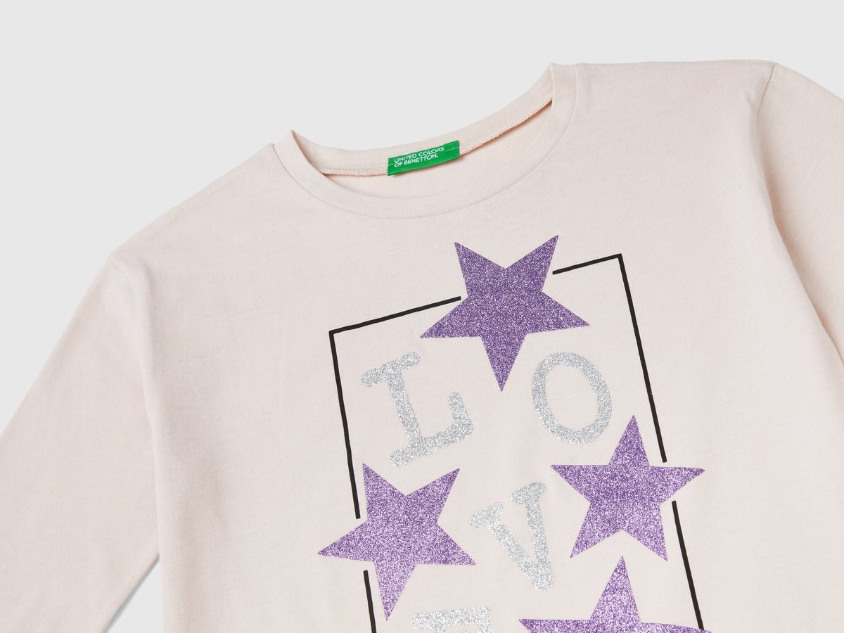 T-shirt com estampa glitter - ucb_image_DS1