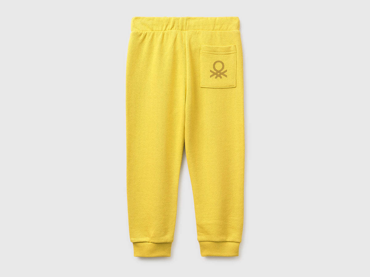 Organic cotton sweatpants with logo - ucb_image_BS