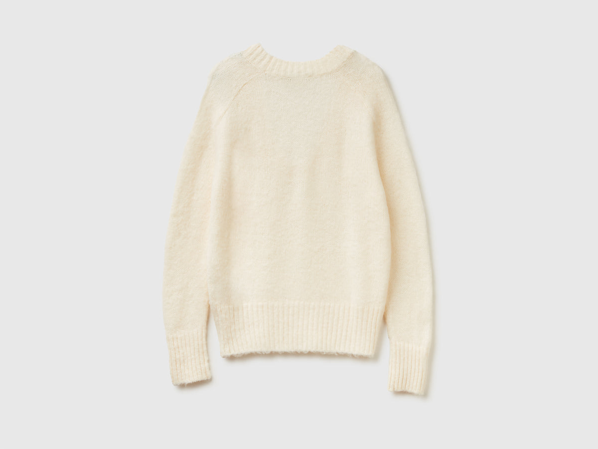 Camisola quente em mistura de mohair - ucb_image_BS