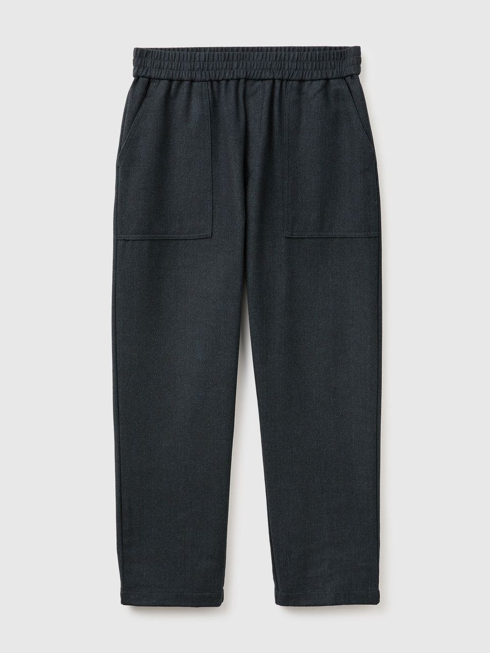 Joggers cropped em mistura de lã - ucb_image_FS