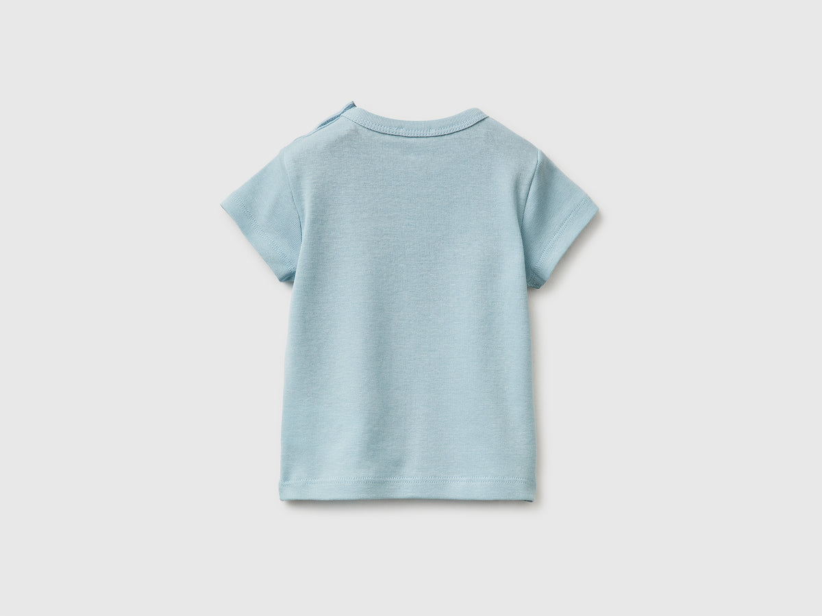Logo print t-shirt in organic cotton - ucb_image_BS