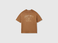 T-shirt lavagem vintage com estampa western - ucb_image_FS