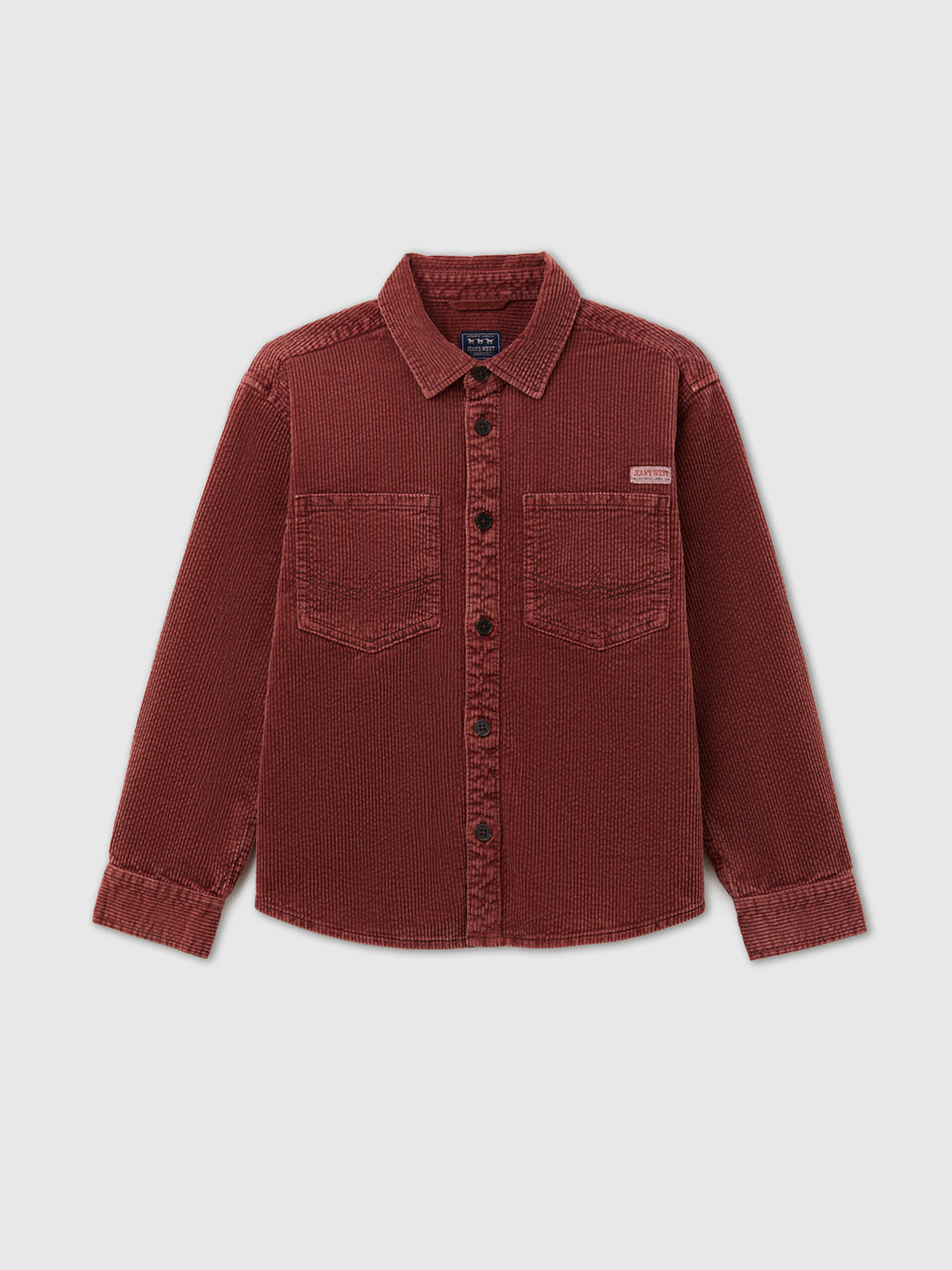 Camisa de veludo canelado lavagem vintage - ucb_image_FS