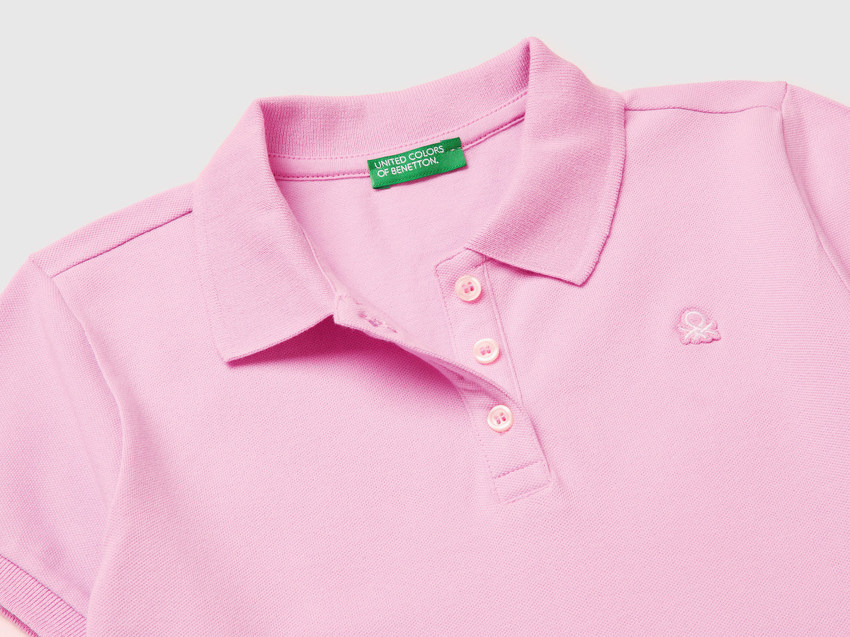 Short sleeve polo in cotton - ucb_image_DS1