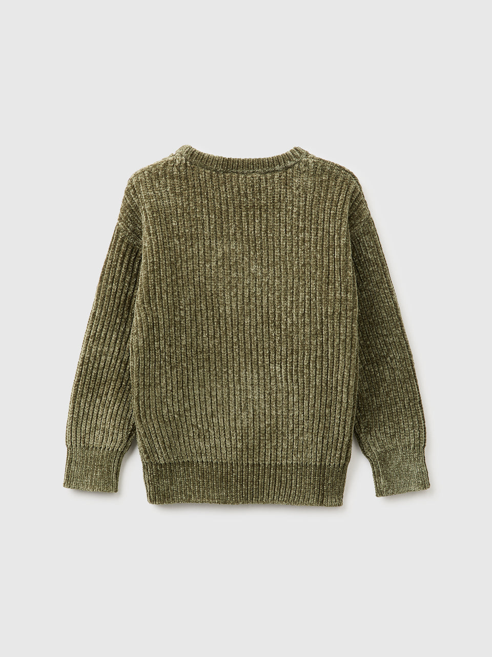 Camisola de gola redonda em chenille - ucb_image_BS