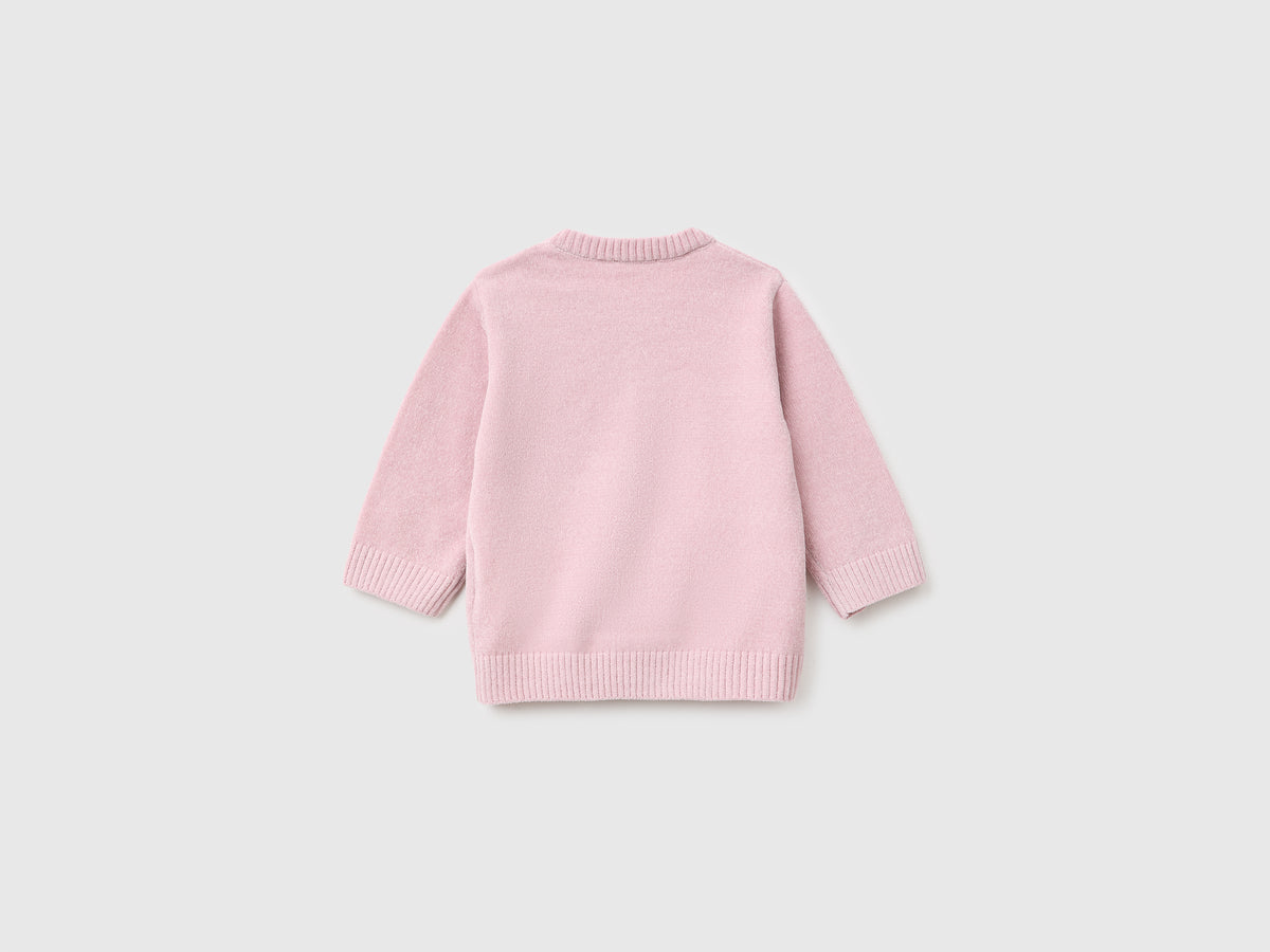 Camisola em chenille com bordado - ucb_image_BS