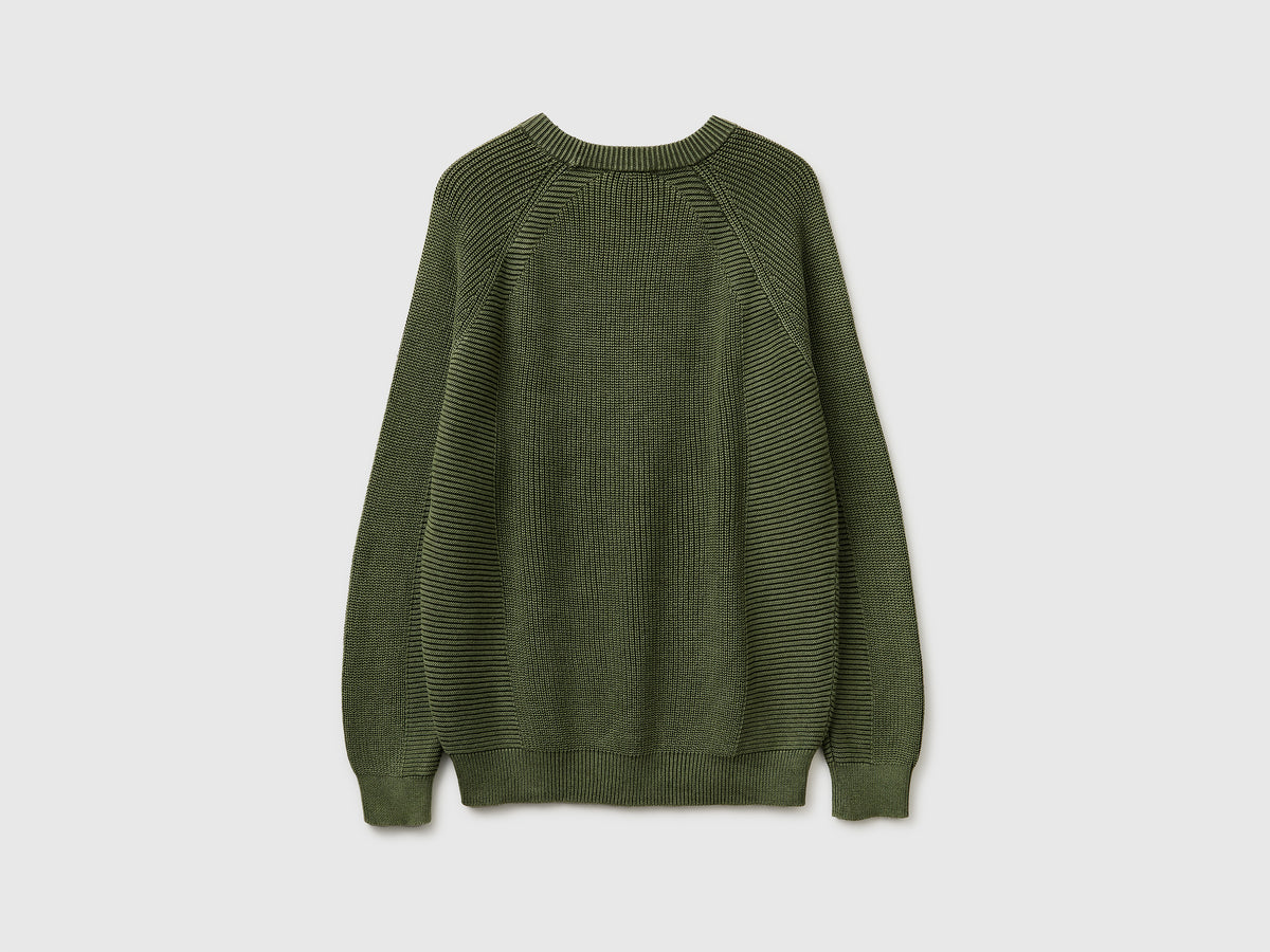 Regular fit stone washed sweater - ucb_image_BS