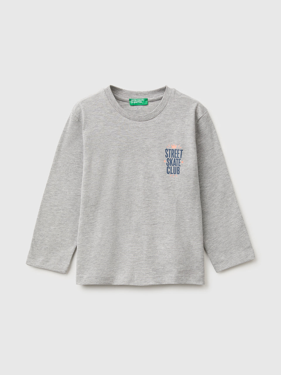 T-shirt com estampa em algodão misto orgânico - ucb_image_FS