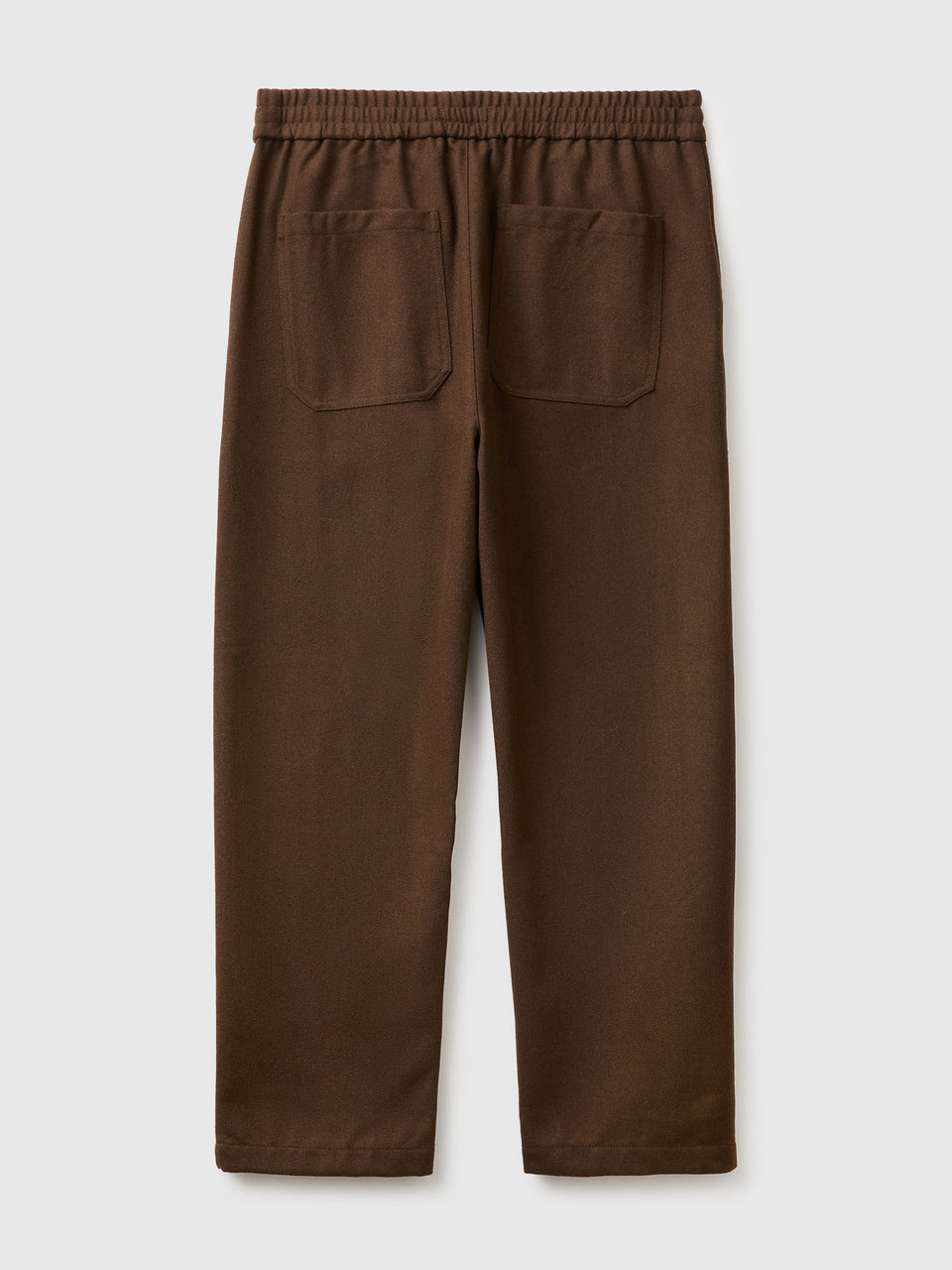 Joggers cropped em mistura de lã - ucb_image_BS
