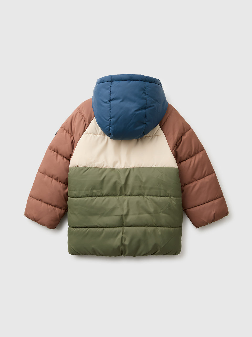 Casaco color block com interior efeito teddy - ucb_image_BS
