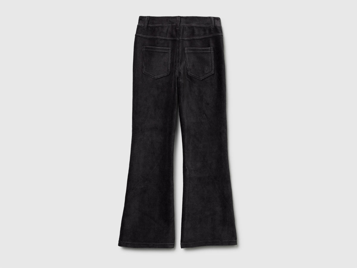 Jeggings boca-de-sino em chenille stretch - ucb_image_BS