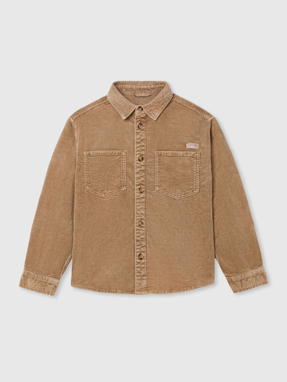 Camisa de veludo canelado lavagem vintage - ucb_image_FS