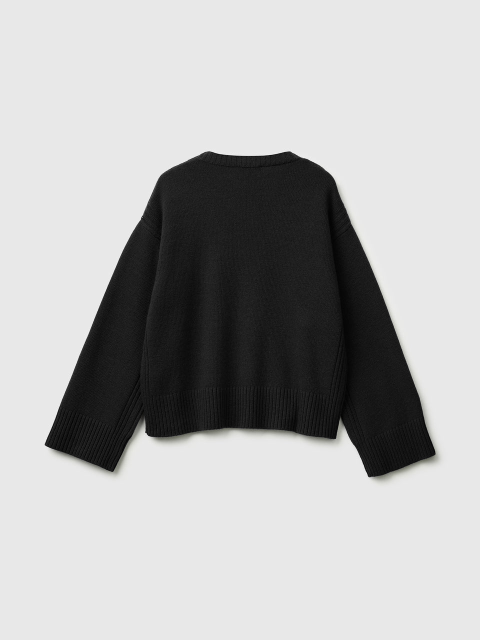 Camisola boxy fit em mistura de lã - ucb_image_BS